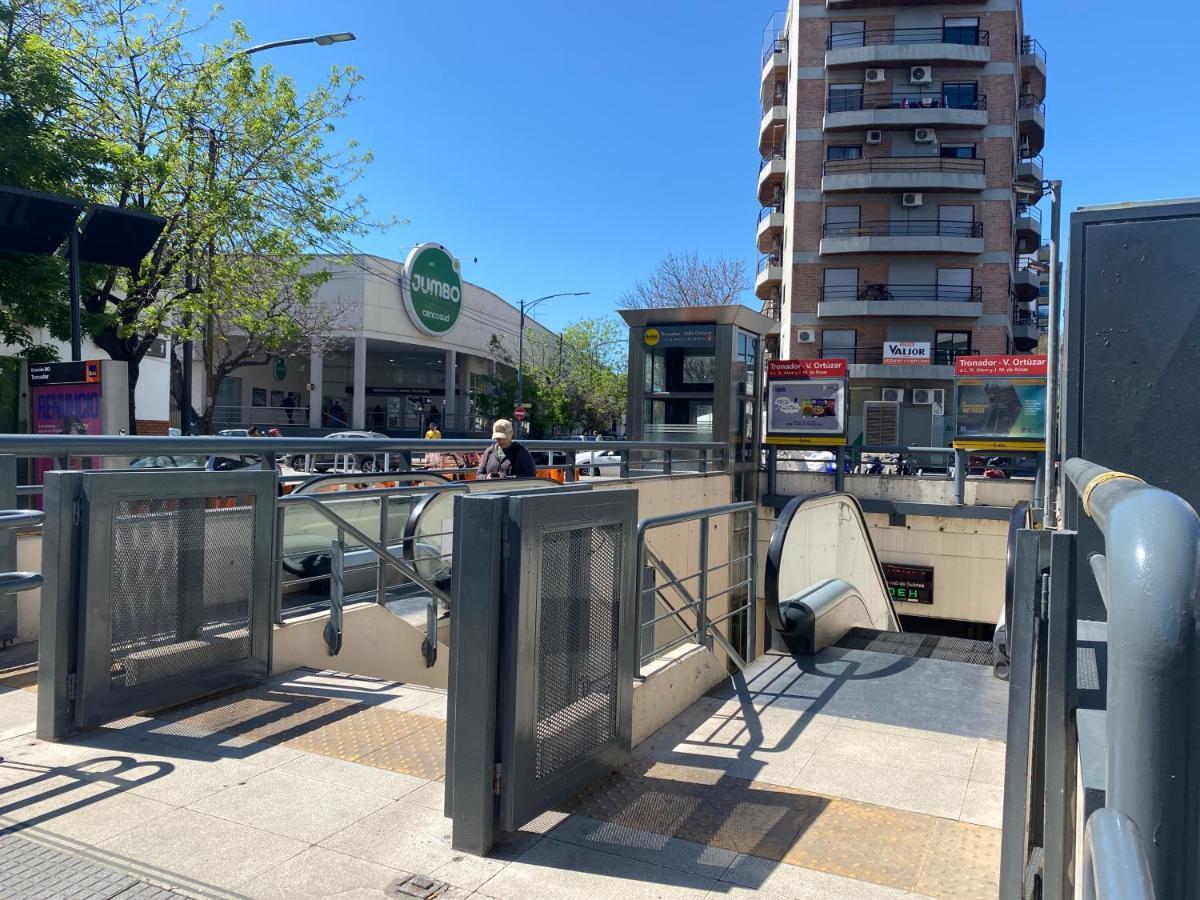 Luminoso Monoambiente Triunvirato A 150 Mts Del Metro B Apartamento *